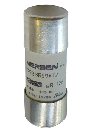 Mersen 40A FF Cartridge Fuse, 22 x 58mm