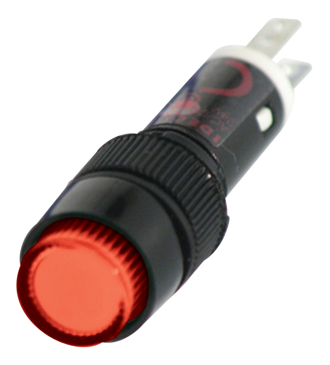 Idec Red Panel Mount Indicator, 24V ac/dc, 8.1mm Mounting Hole Size, Solder Tab Termination