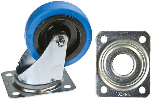 Tente Swivel Castor Wheel, 250kg Capacity, 125mm Wheel