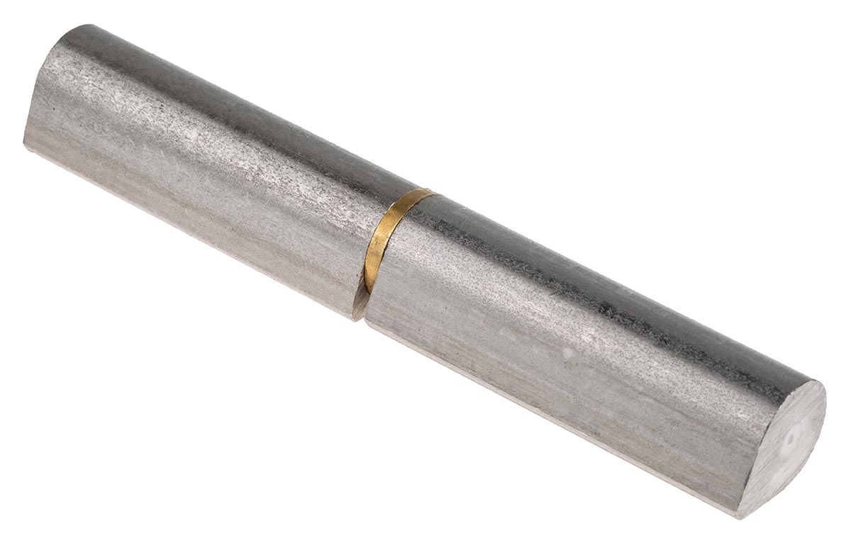 Pinet Steel Bullet Hinge, Weld-on Fixing, 120mm