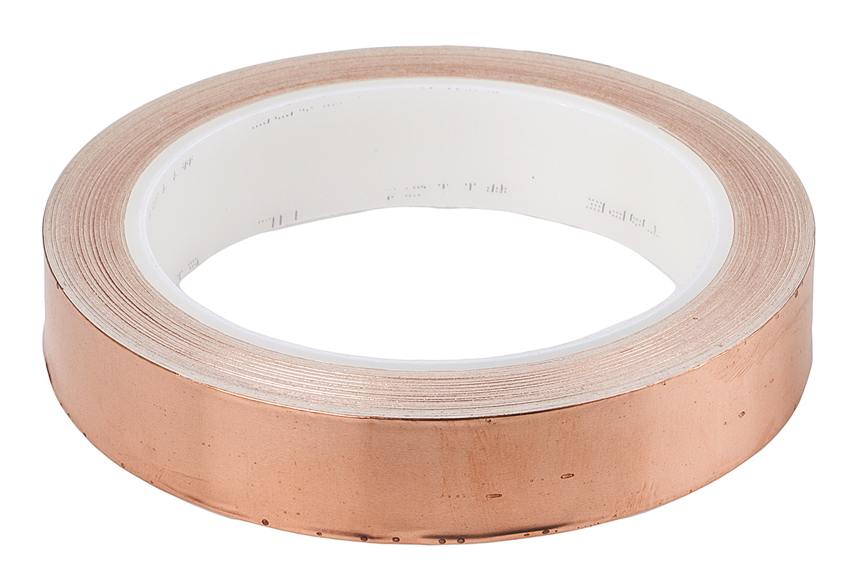 3M 1181 Conductive Metallic Tape, 19.1mm x 16.5m