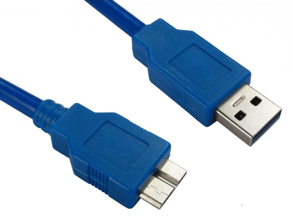 RS PRO USB 3.0, Male USB A to Male USB B, 5Gbps, 0.7m