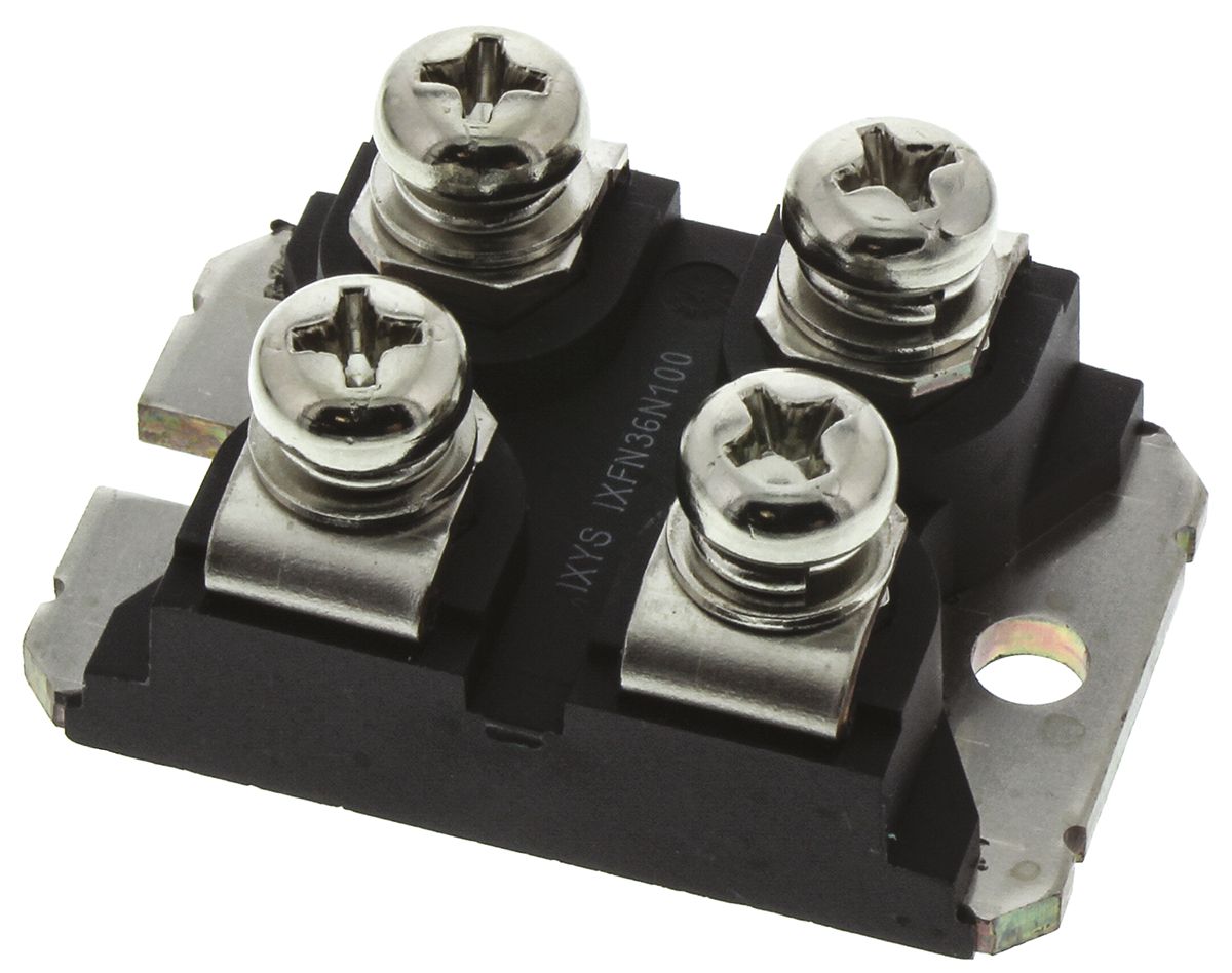 IXYS HiperFET Type N-Channel MOSFET, 36 A, 1 kV Enhancement, 4-Pin SOT-227