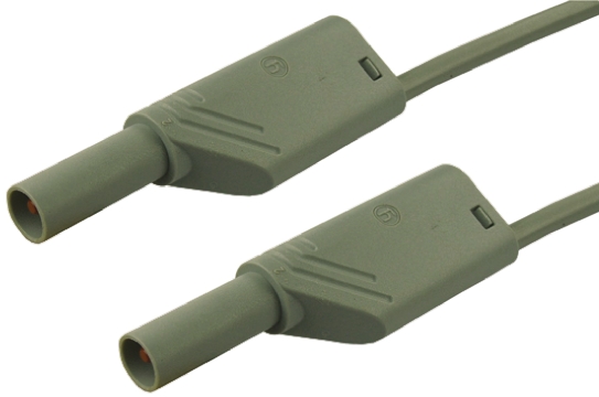 Hirschmann Test & Measurement, 32A, 1000V ac/dc, Grey, 2m Lead Length