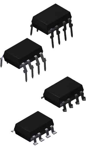 Vishay, VO2631 CMOS Output Optocoupler, Through Hole, 8-Pin DIP