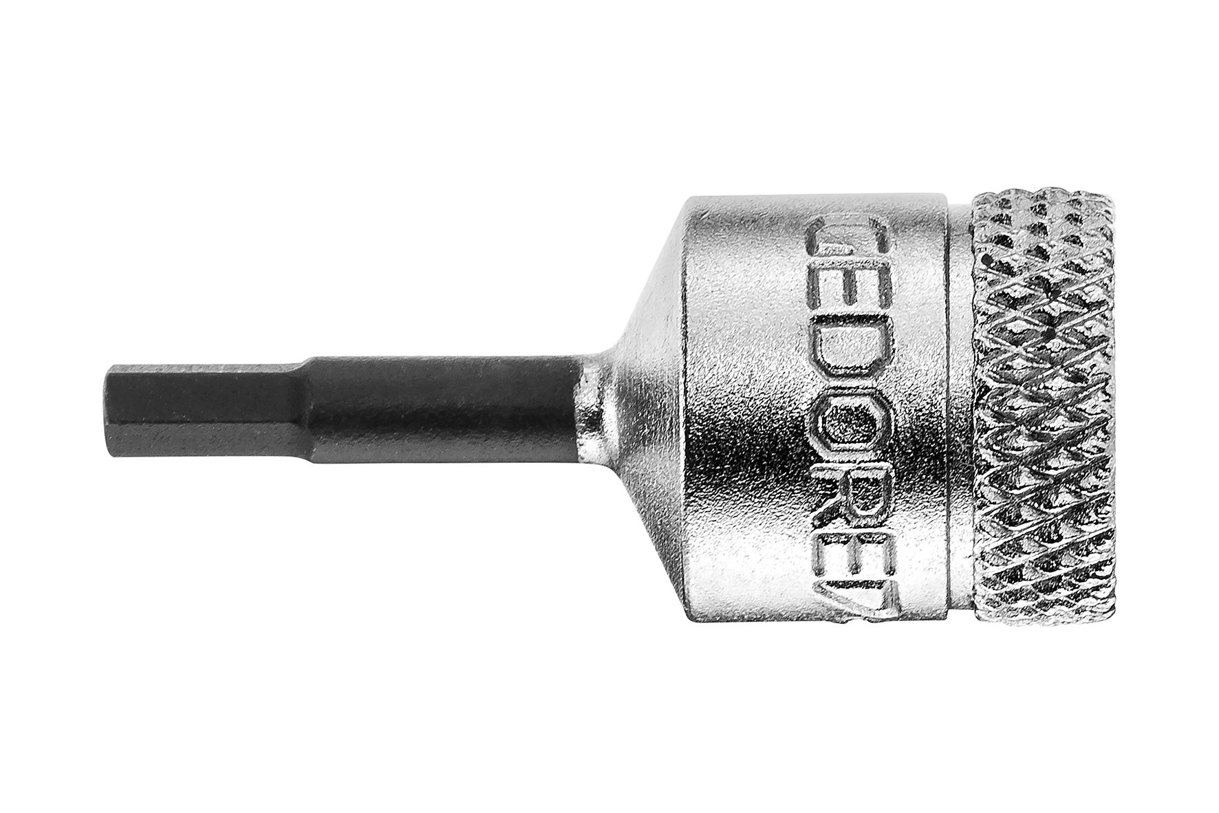 Gedore Hexagon Screwdriver Bit, 5 mm Tip, 1/4 in Drive, Square Drive, 28 mm Overall