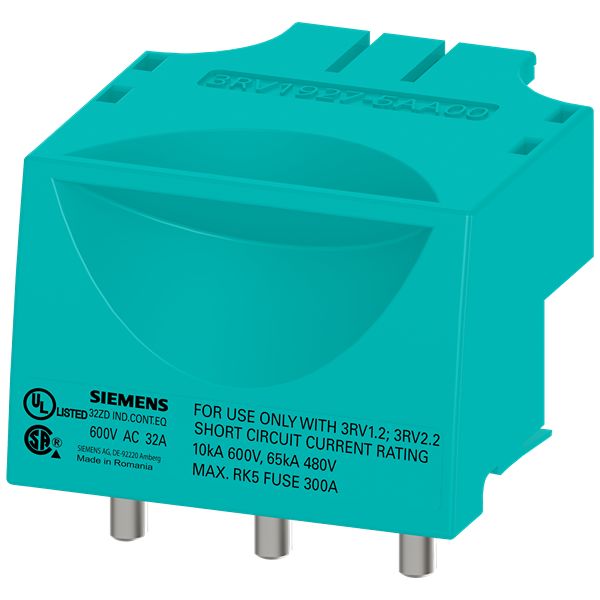 Siemens SIRIUS Cable Connector for use with Motor Circuit Breaker