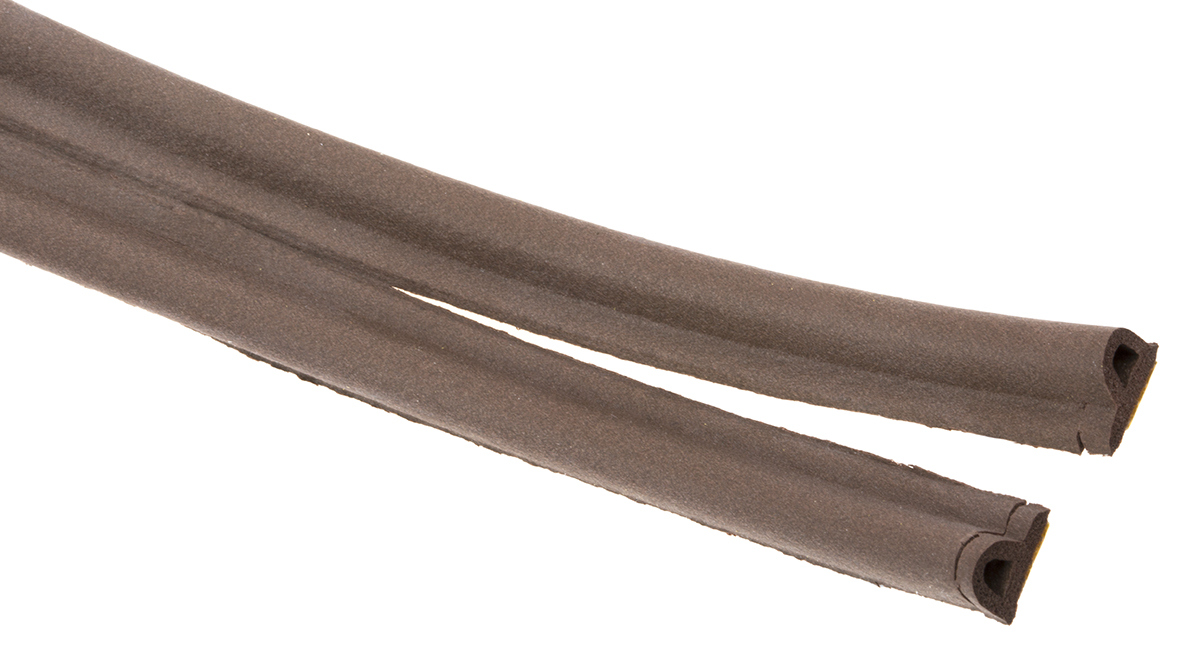 RS PRO Brown EPDM  Edging Strip, 10m