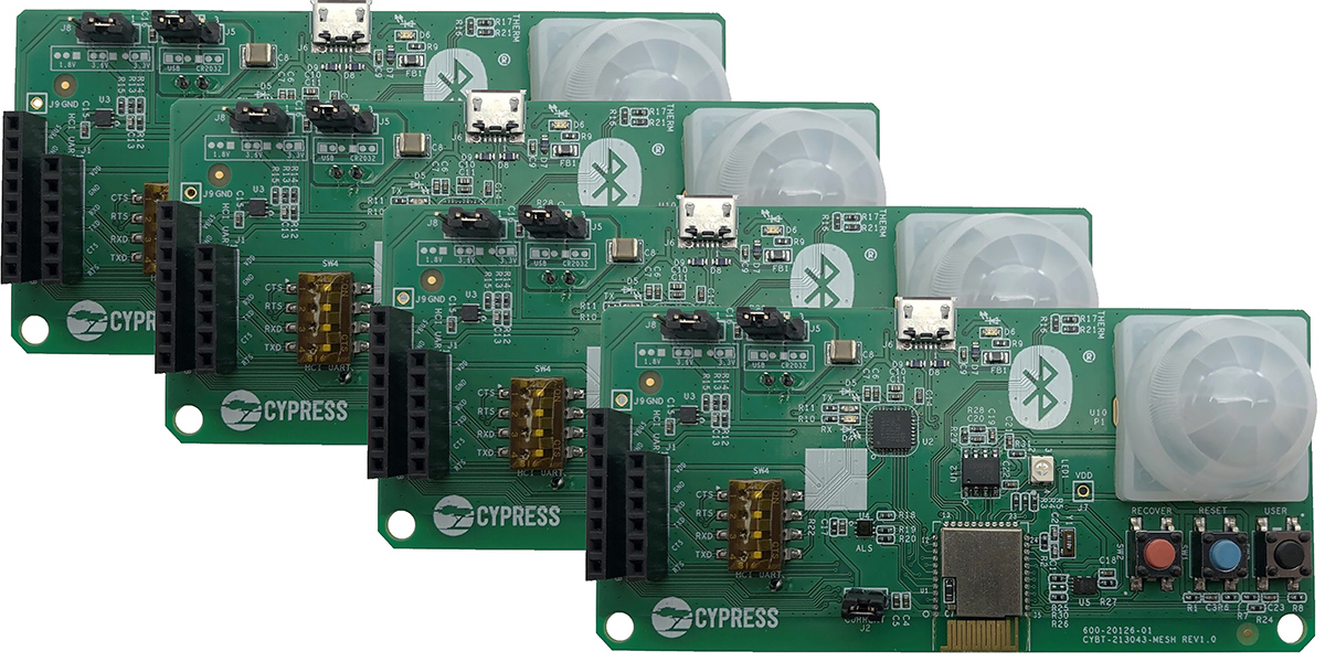 Infineon CYBT-213043-MESH EZ-BT Module Mesh Evaluation Kit CYW20819 Bluetooth Evaluation Kit CYBT-213043-MESH
