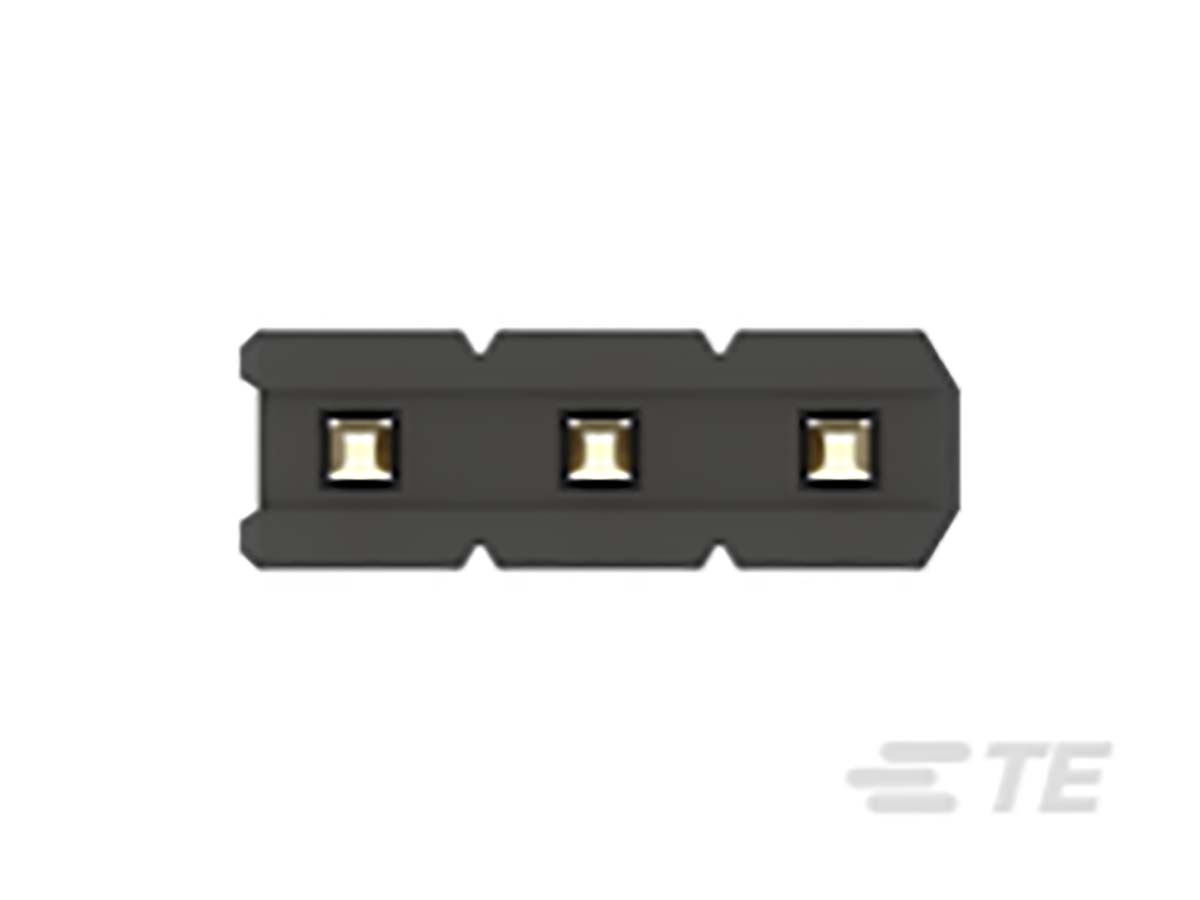 TE Connectivity AMPMODU Series Straight Through Hole Pin Header, 4 Contact(s), 2 mm Pitch, 1 Row, Unshrouded
