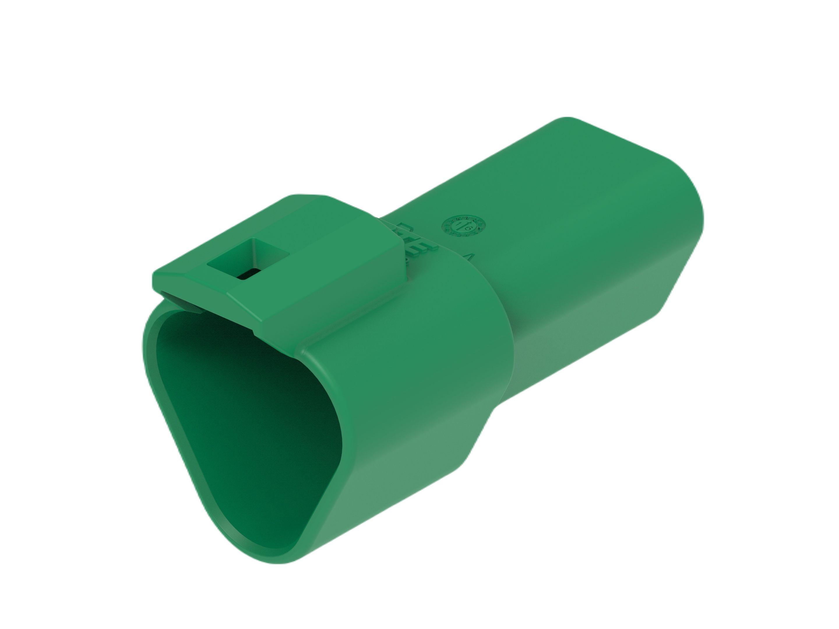 TE Connectivity, DT04-3P Automotive Connector Plug Green Cable 3 Way, Cable Termination DT04-3P-TE03
