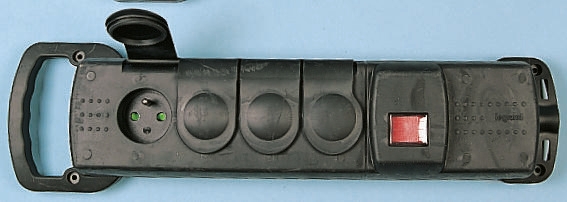 Legrand 4 Socket Type E - French Trailing Socket, 250 V ac