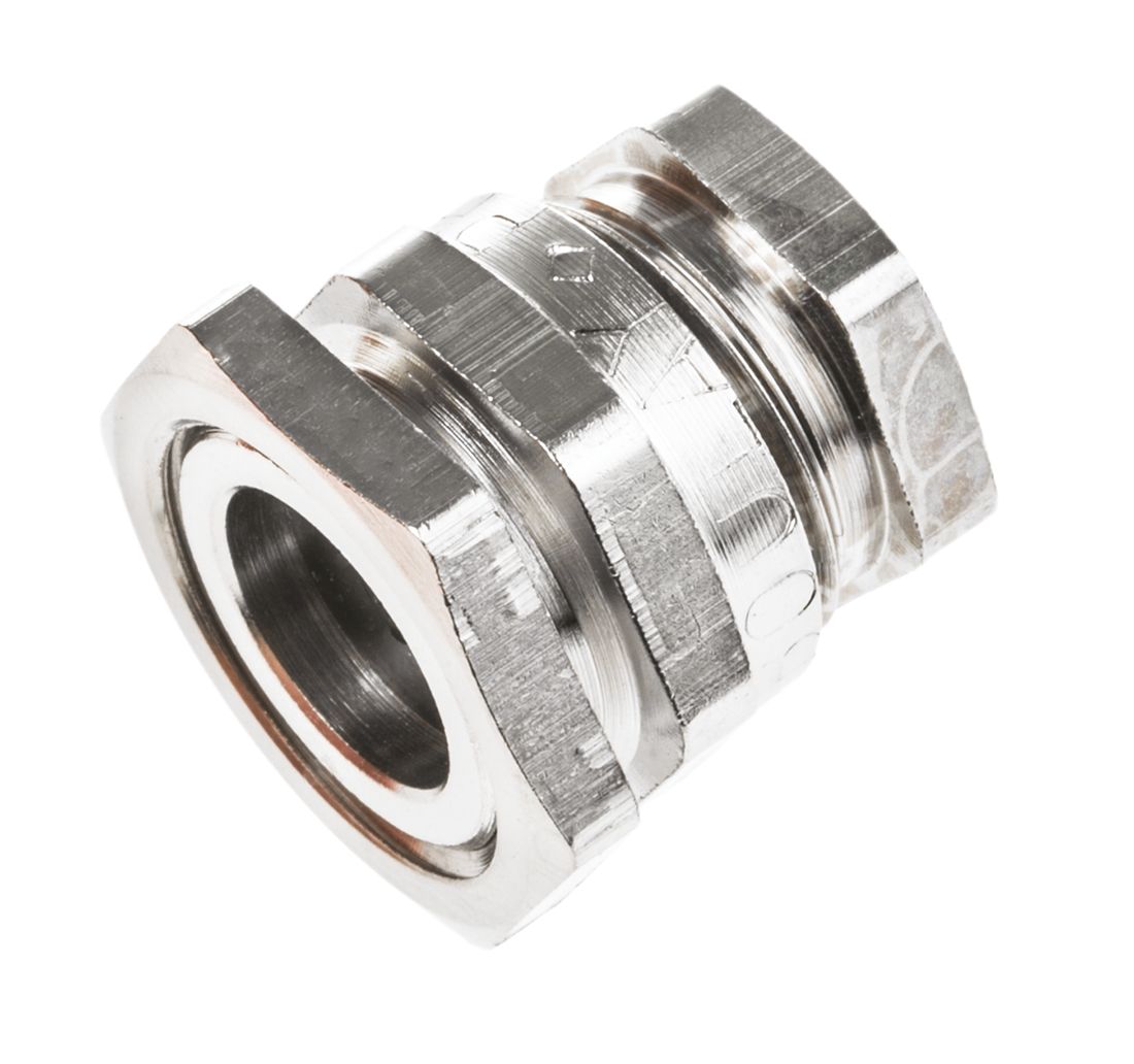 SIB PE Boulay Series Metallic Brass Cable Gland, PG9 Thread, 6.5mm min., 8.5mm max., IP65