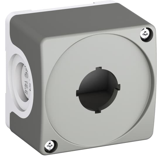 ABB Grey Plastic CEP1 Control Station Enclosure - 1 Hole 22.5mm Diameter