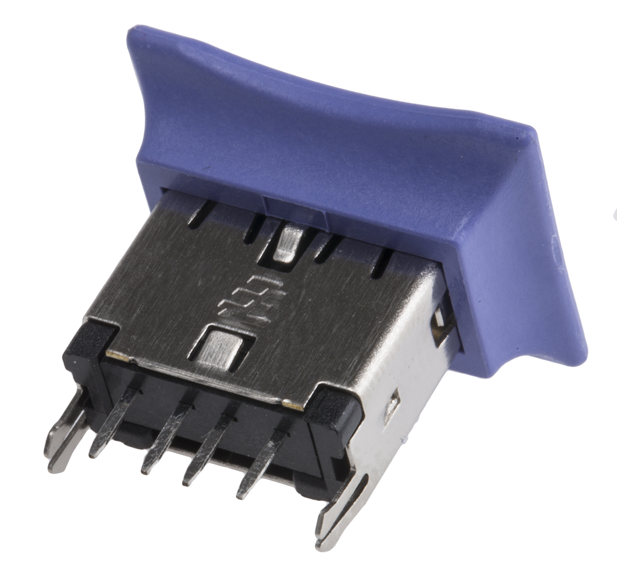TE Connectivity Straight, Through Hole, Socket- Single Port Type A 2.0 USB Connector