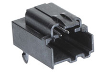 Molex Automotive Connector Plug Black Through Hole 4 Way, Plug In Termination 31100-0040
