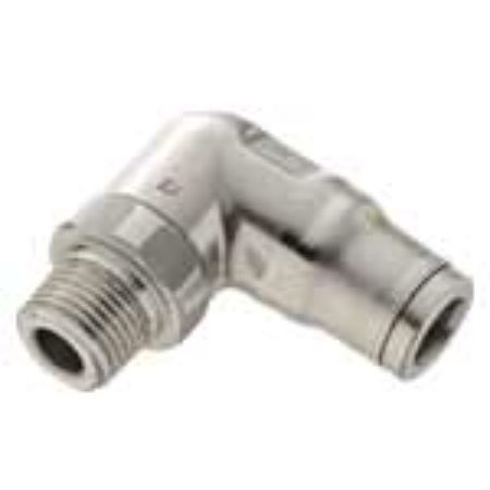 Legris LF3800 Series, G 1/8 Male, Threaded Connection Style