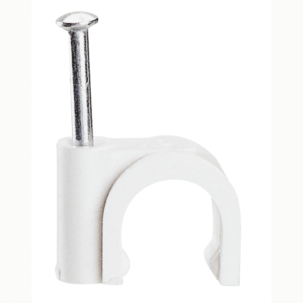 Legrand White Plastic Round, 10mm Max. Bundle