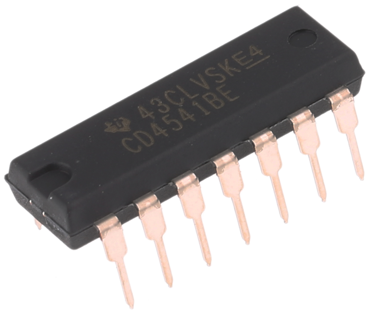 Texas Instruments CD4541BE, Programmable Timer Circuit 0.1MHz, 14-Pin PDIP