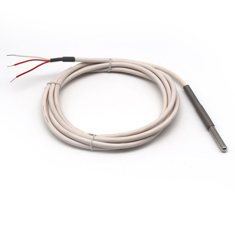 Prosensor PT100 Temperature Probe, 6mm Dia, 50mm Long, 3 Wire, Class A +105°C Max
