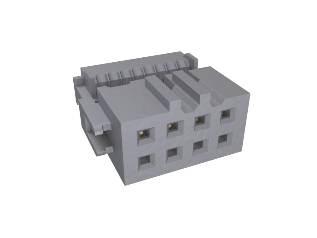 Amphenol Communications Solutions 40-Way IDC Connector Socket for Cable Mount, 2-Row