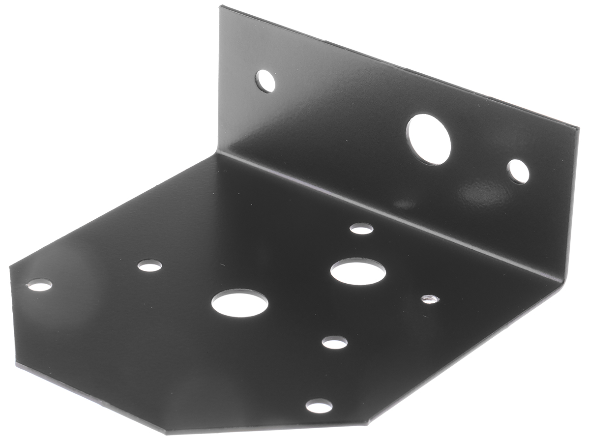 Moflash Right Angle Bracket for use with 125 Series Beacon and LED100 & LEDD/LEDA100 Series Beacon