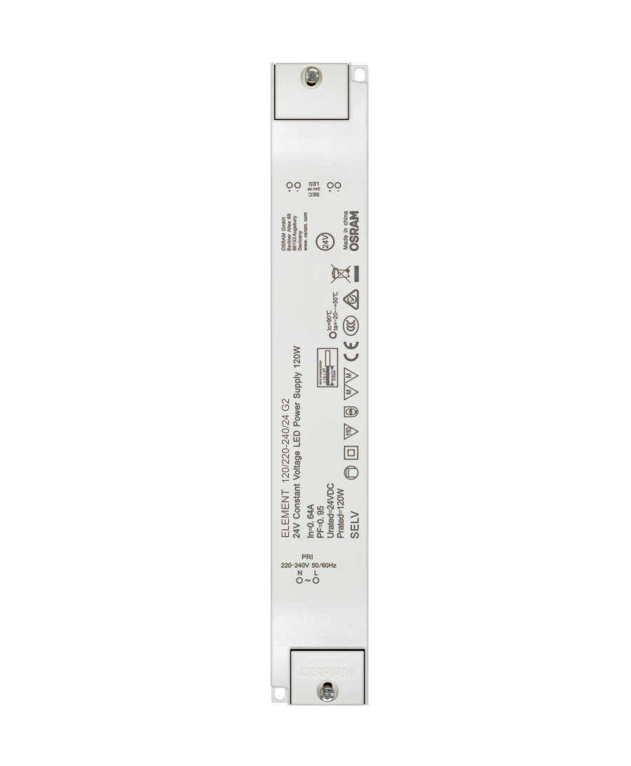 Osram LED Driver, 24V Output, 120W Output, 32A Output, Constant Voltage
