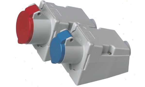 Jo-El Electrical Red Socket