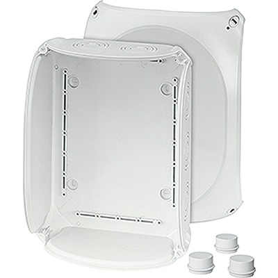 HENSEL DK Series Grey Polycarbonate Junction Box, IP55, IP66, 122 x 295 x 225mm