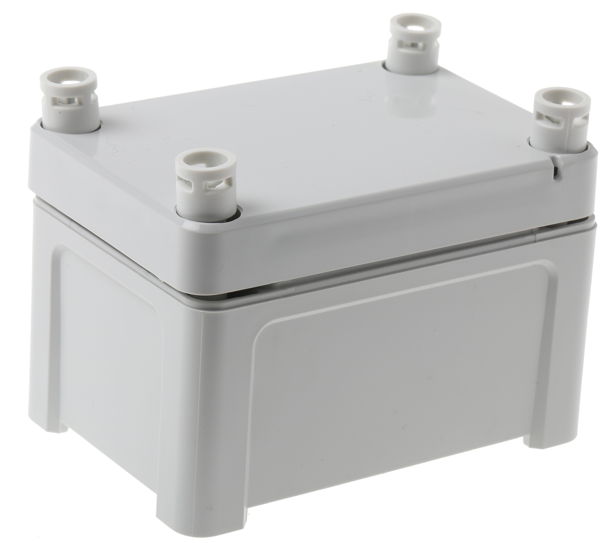 Fibox TEMPO Series Grey ABS Enclosure, IP65, Grey Lid, 95 x 65 x 60mm