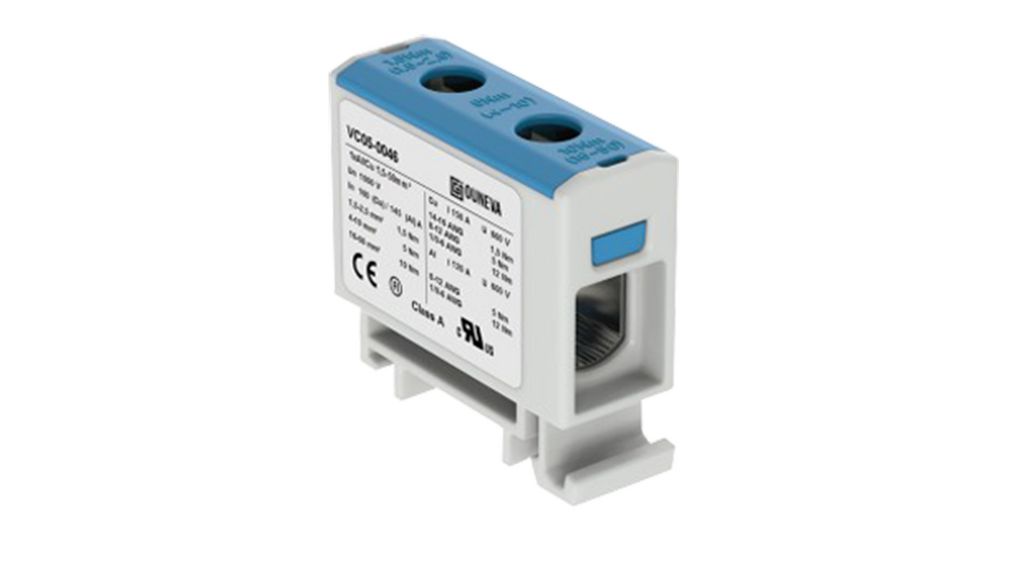 Ouneva VC05-0046 OTL Series Blue, 1.5 - 50mm², 1-Level, Screw Termination