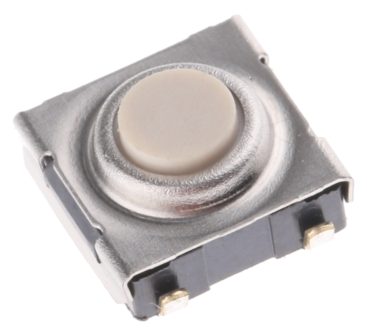 Omron Plunger Tactile Switch, SPST 50 mA @ 24 V dc 0.5mm Through Hole