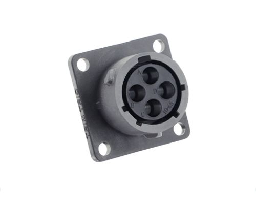 Souriau Sunbank by Eaton Circular Connector, 4 Contacts, Cable, Standard Connector, Socket, Female, IP68, IP69K, UTSX