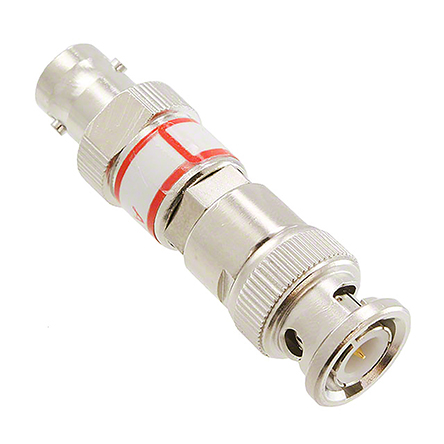 Cinch 50Ω RF Attenuator Straight BNC Connector BNC Plug to BNC Socket 20dB, Operating Frequency 0 → 2GHz