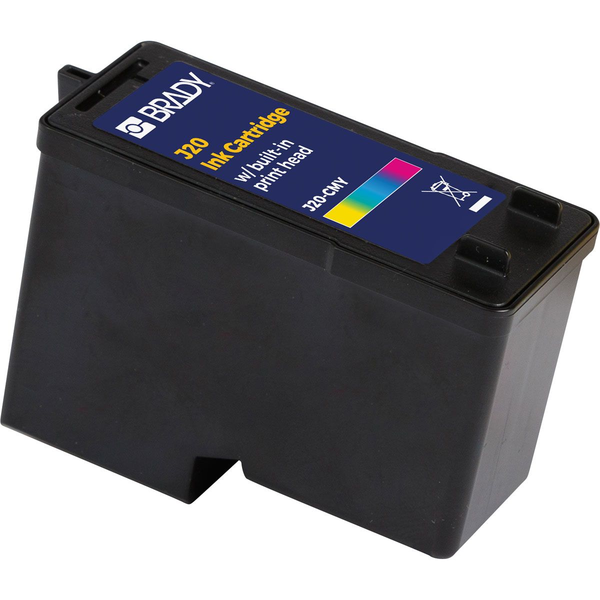 Brady J20-CMY Cyan, Magenta, Yellow Ink Cartridge