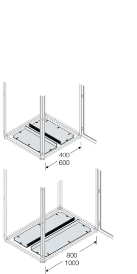 ABB Steel Clamp for Use with Main Distribution Boards, 950 x 190 x 15mm