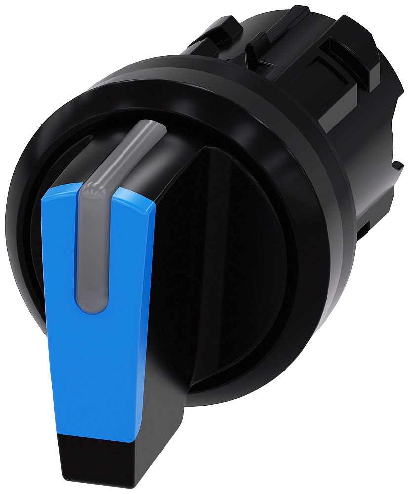 Siemens SIRIUS ACT 3SU10 Series 3 Position Selector Switch Head, 22mm Cutout