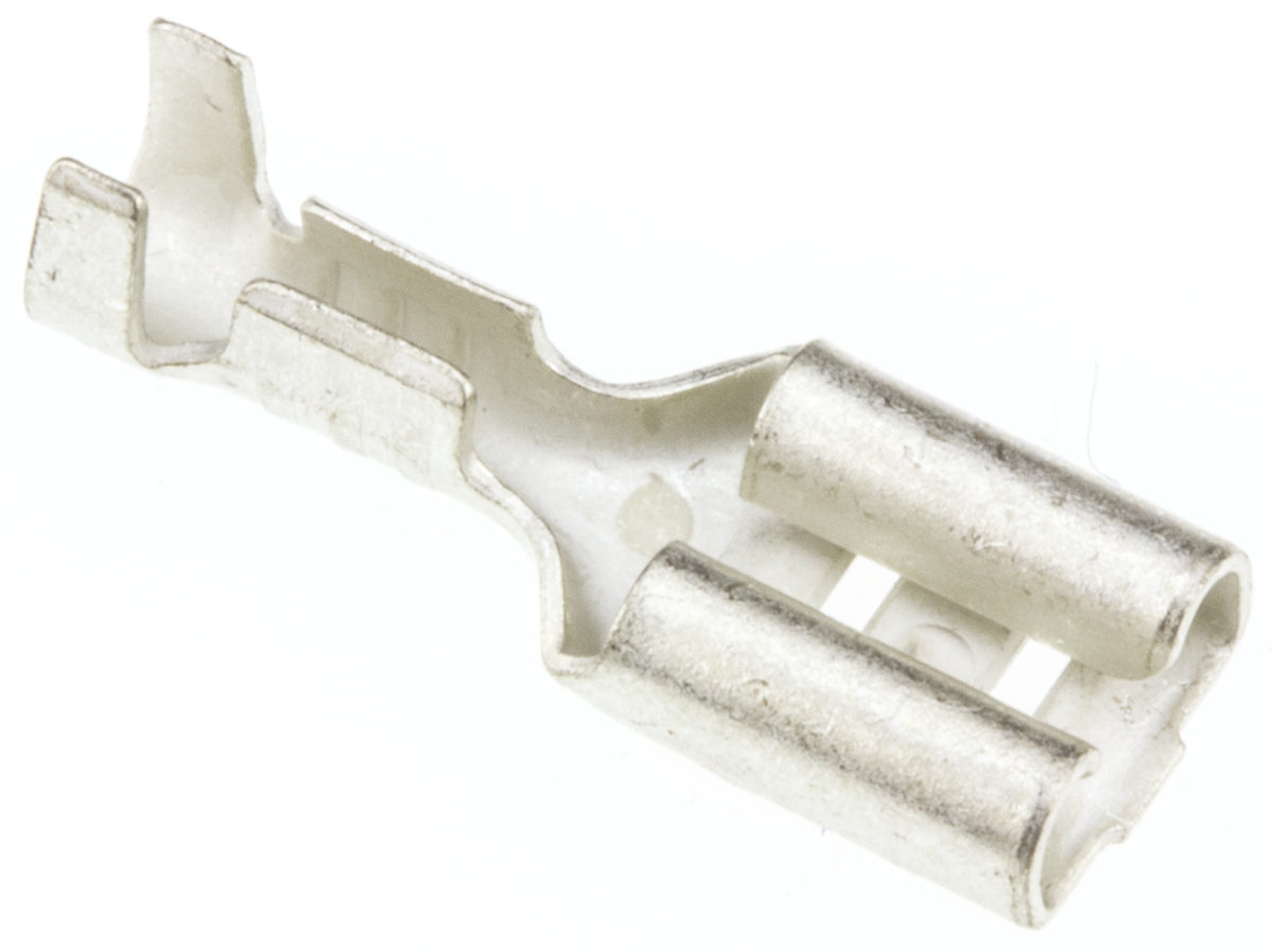 JST LTO Uninsulated Female Spade Connector, Receptacle, 4.8 x 0.8mm Tab Size
