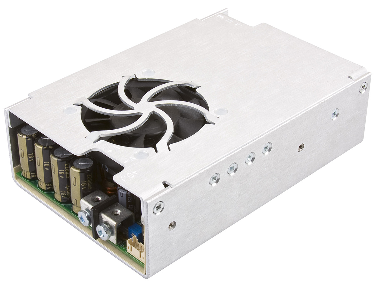 XP Power Switching Power Supply, FCM400PS28, 28V dc, 14.2A, 400W, 1 Output, 80 → 275V ac Input Voltage