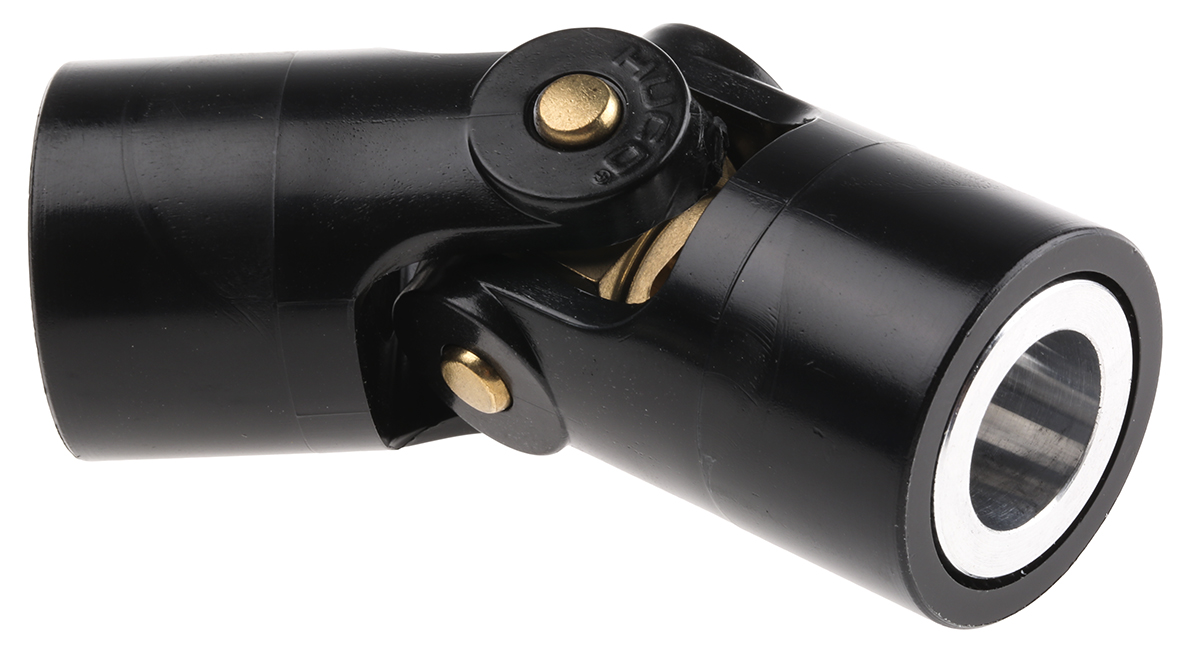 Huco Universal Joint 105.32.4242, Single, Plain, Bore 16 x 16mm, 86mm Length
