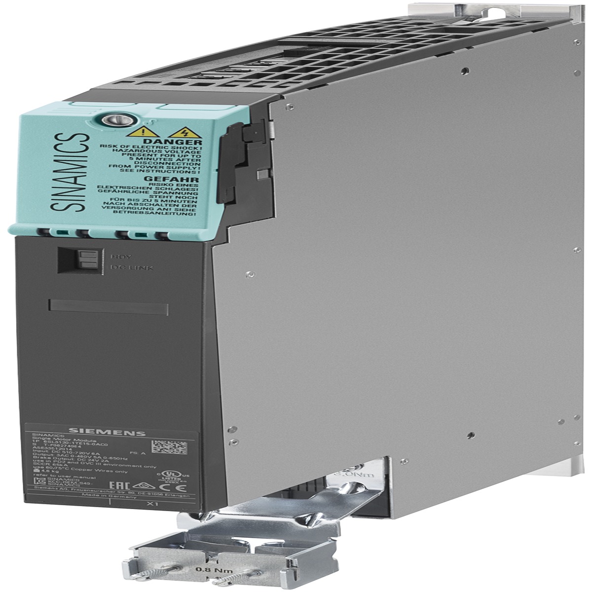 Siemens 2.7 kW DC Motor Controller, 24 V dc, 3 Phase, 5 A, Current Controller Function