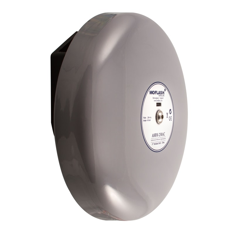 Moflash IP66 Series Series Electronic bell, 85 → 280 V ac/dc, 108dB at 1 m, IP66, AC/DC