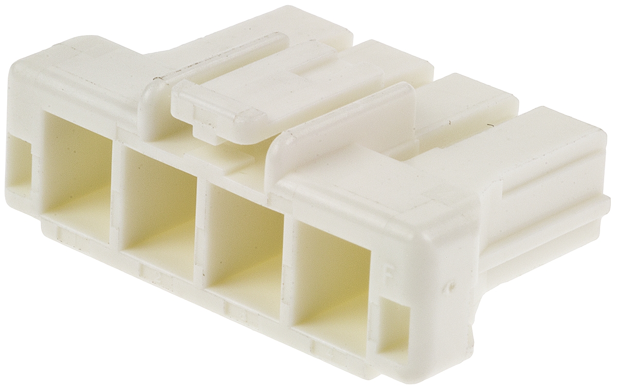 TE Connectivity, Power Key Male Connector Housing, 5mm Pitch, 4 Way, 1 Row