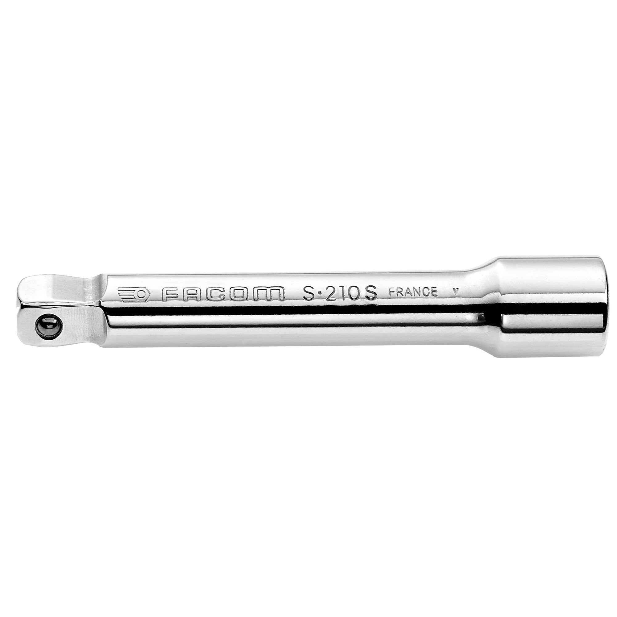Facom S.210S 1/2 in Square Wobble Drive Extension, 130 mm Overall