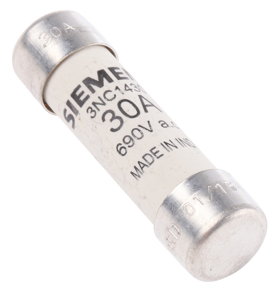 Siemens 30A Cartridge Fuse, 14 x 51mm