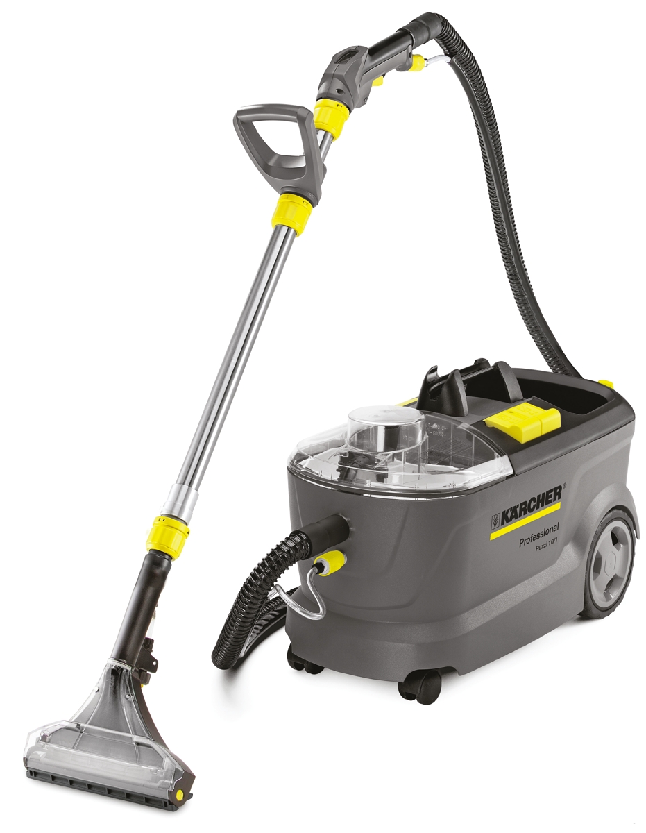 Karcher PUZZI 10/1 Cylinder Wet Vacuum Cleaner for General Cleaning, 230 → 240V ac, UK Plug