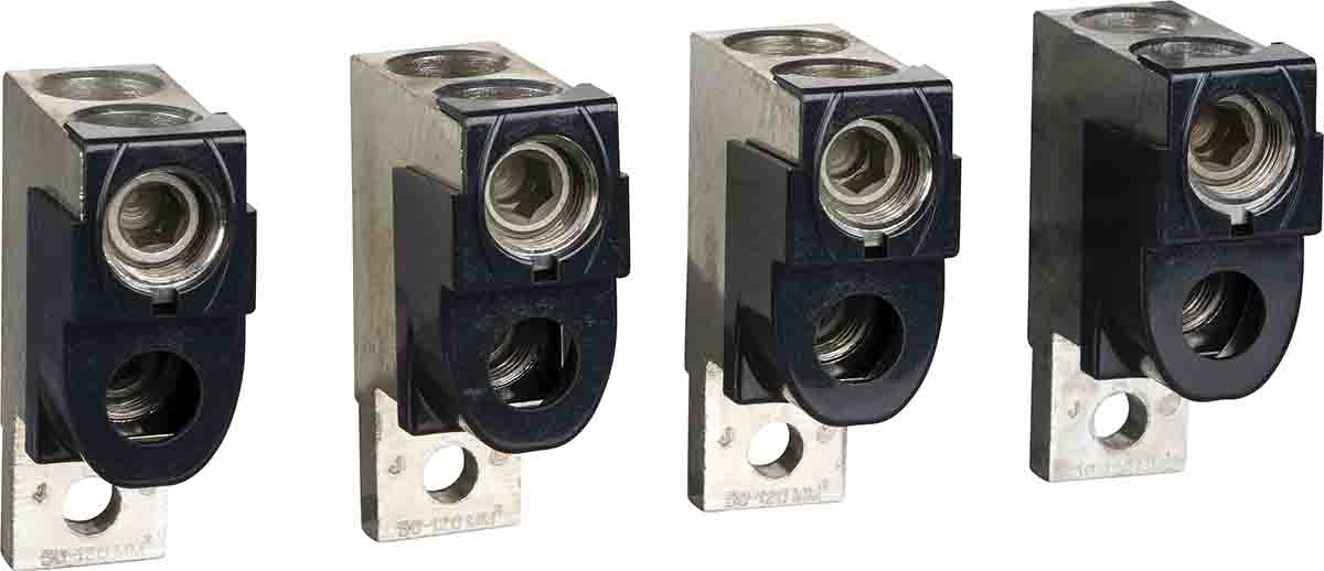 Schneider Electric Compact Nsx, Easypact Cvs Cable Connector for use with 2 Cables 50 mm2 → 120 mm2