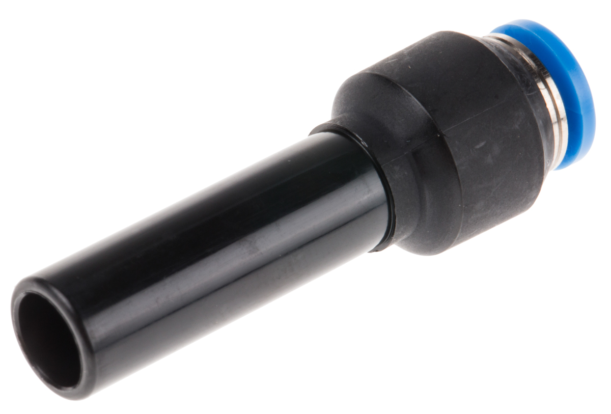 Festo QS Series Reducer Nipple, Push In 8 mm to Push In 4 mm, Tube-to-Tube Connection Style, 130622