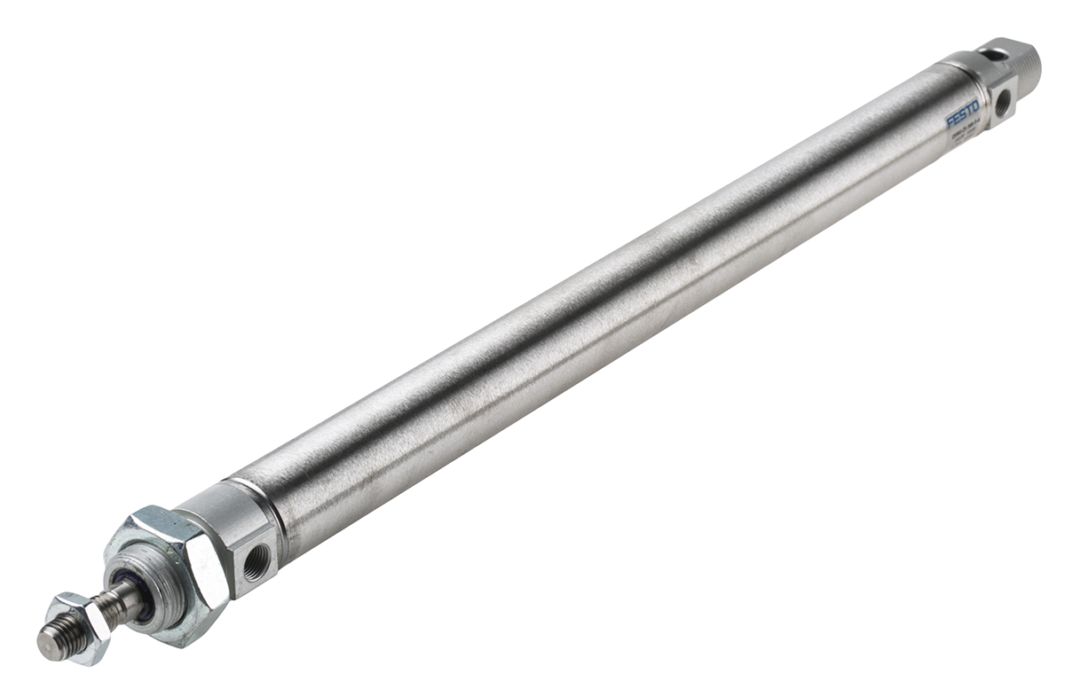 Festo 500 mm Pneumatic Cylinder - 19228 Double Acting Acting