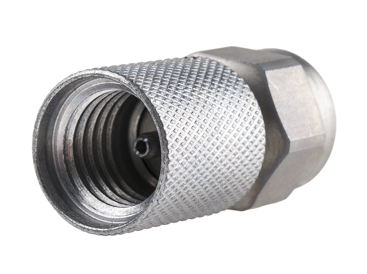 Stauff Adapter, G 1/4 Female, M16 Female, 630bar max